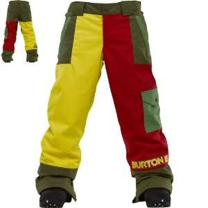  Burton Distortion Pant Trench Colorblock M  Kids Sports 