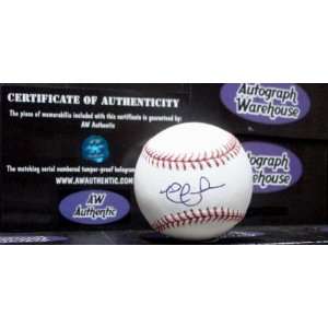 Nick Swisher Autographed Baseball