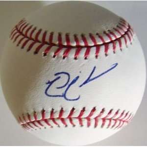 Nick Swisher Autographed Ball   2009 W S JSA   Autographed Baseballs