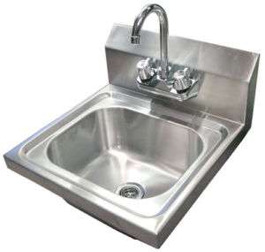HSK101CP Commercial Stainless Steel Hand Washing Sink  