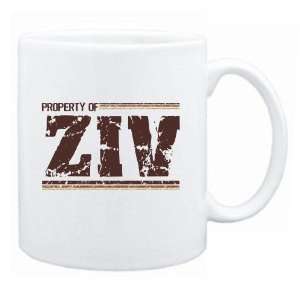  New  Property Of Ziv Retro  Mug Name