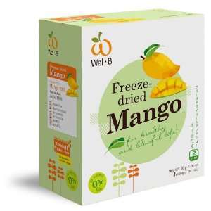  Mango, Freeze dry Mango 100%(2 Packages) 