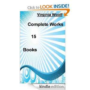 Complete Works 15 Books { Actively table of contents } Virginia Woolf 