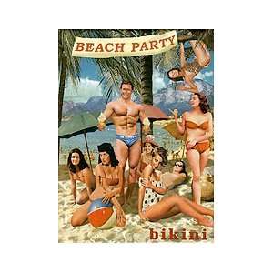  Beach Party Note Cards By Bikini