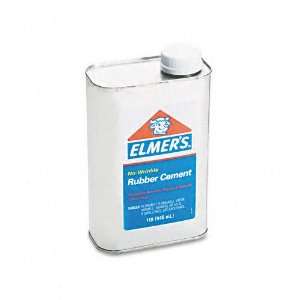  Elmer`s® Rubber Cement, Repositionable, 1 Qt Office 