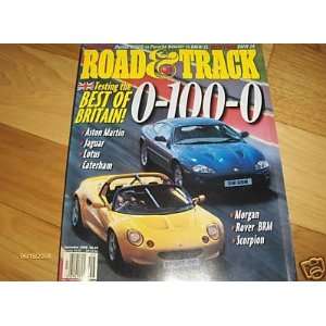  ROAD TEST 2000 Honda S2000 S 2000 Road And Track Magazine 