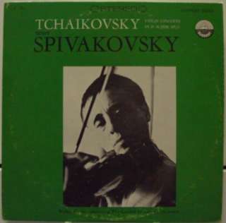 SPIVAKOVSKY tchaikovsky violin LP SDBR 3049 VG Gold Lb  