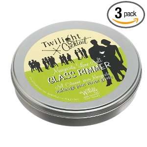 Wildly Delicious Glass Rimmer, Margarita, 3.9 Ounce Tins (Pack of 3 
