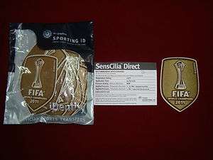 BARCELONA FIFA CLUB WORLD CUP Winners 2011 Patch BADGE HOME senscilia 