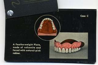 Dental Work catalog   1920s?   bridges, plates, etc  