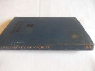 THE TRAGEDY OF MACBETH  THE NEW HUDSON SHAKESPEARE 1908  