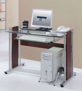 Modern Home Office Glass Computer Desk, #RT 3331 M615  