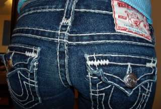   JEANS $319 Billy Super T Straight Leg Jeans sz 26 33L Dark Wash  