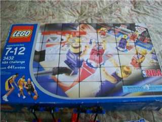LEGO NBA Challenge 3432 10 Figures Basketball Not Complete Missing 