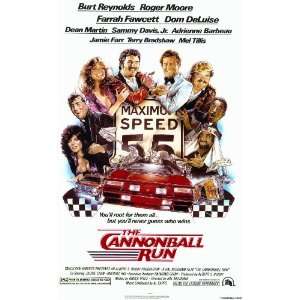  Cannonball Run Movie Poster (11 x 17 Inches   28cm x 44cm 