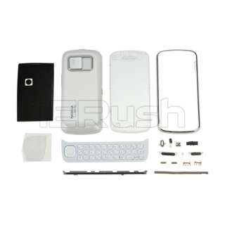 White Full Housing Faceplate Cover Case For Nokia N97 + Tools  