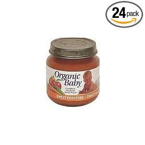   Baby Organic Baby Food, Sweet Potatoes, 4 Ounce Jars (Pack of 24