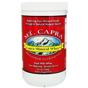  Capra Mineral Whey 25.4 oz Pwdr by Mt. Capra Health 