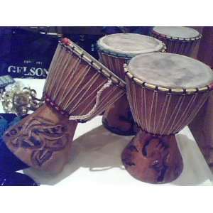  Baby Djembes From Senegal 