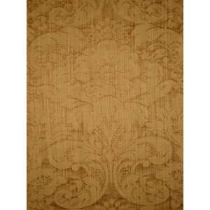  Scalamandre Wicklow   Brown Strie Fabric