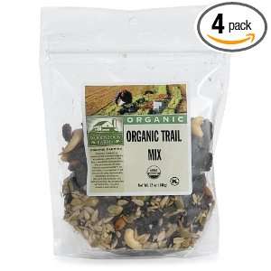 Woodstock Farms Organic Trail Mix, 12 Ounce Bags (Pack of 4)