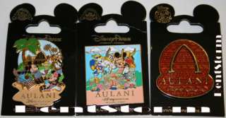 Disney Parks AULANI Hawaii Resort Pin Menehune Mickey Minnie Stitch 