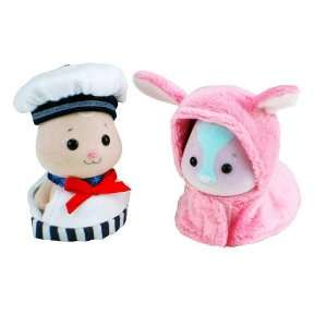  Zhu Zhu Babies Adorable Baby Outfits 2Pack Sailor Pink 