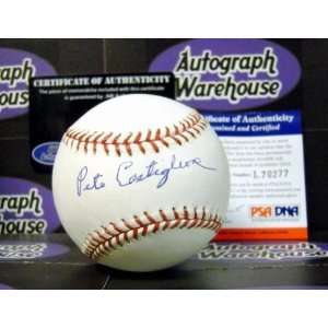  Pete Castiglione Autographed/Hand Signed Baseball (PSA 