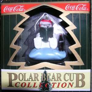  Coca Cola Polar Bear Cub Collection Ornament   Polar Bear 