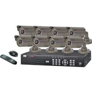 NEW 8 Channel H.264 Network DVR with Mobile Phone Surveillance, 500GB 