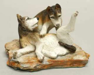 Goebel DEAR STUDIOS Baby Wolves Figurine 67490  