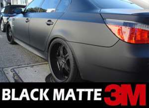 3M BLACK MATTE SCOTCHCAL VINYL FILM CAR WRAP 152x350cm  