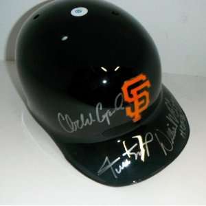 Willie Mays, Orlando Cepeda & Willie McCovey Signed Autographed 