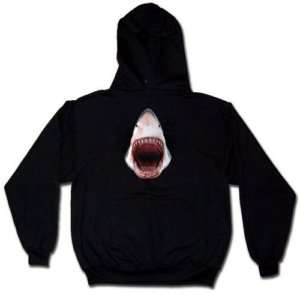Shark Mouth Hoodie Hooded Sweatshirt Jaws Fish Pullover  