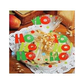 Big Christmas Cello Bags for Cookies and Reats   6 Total Bags   16w X 