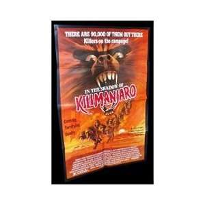  In the Shadow of Killmanjaro Folded Movie Poster 1986 