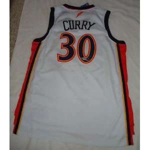  Stephen Curry Autographed Uniform   * * COA   Autographed NBA 