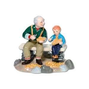  Department 56 Whittling Lesson, Snow Village