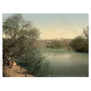   of Place of the baptism, River Jordan, Holy Land