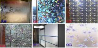 1ft Decorative Privacy Window windows Film Treatments #025  
