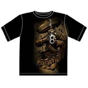  Aztec Skull Zapata T Shirt