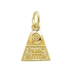    Rembrandt Charms Panic Button Charm, 10K Yellow Gold Jewelry