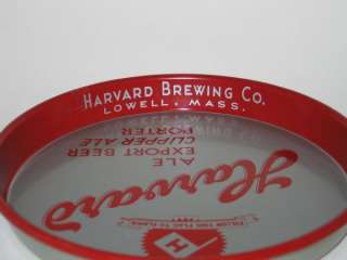 VINTAGE 1940s HARVARD ALE EXPORT CLIPPER PORTER BEER ADVERTISING TRAY 