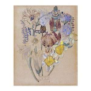  Charles Rennie Mackintosh   Mont Louis   Flower Study 