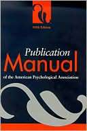 Publication Manual of the American Psychological Association (Spiral 