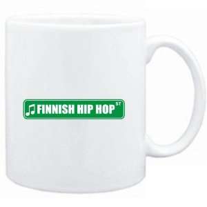  Mug White  Finnish Hip Hop STREET SIGN  Music Sports 