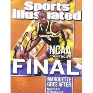   MARQUETTE) autographed Sports Illustrated Magazine