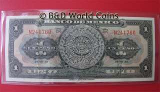 Note is housed in a clear plastic currency holder and will be shipped 