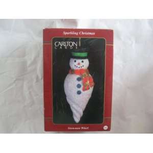  COLLECTIBLE ORNAMENT SNOWMAN WHIRL