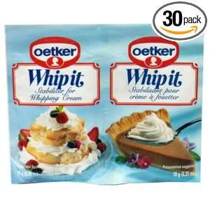 Dr Oetker Whip It Mix, 0.3500 Ounce (Pack of 30)  Grocery 
